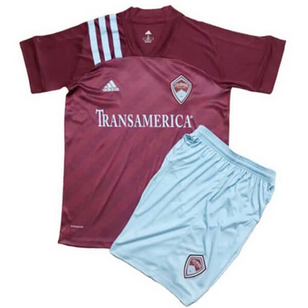 Camiseta Colorado Rapids 1ª Kit Niño 2020 2021 Rojo